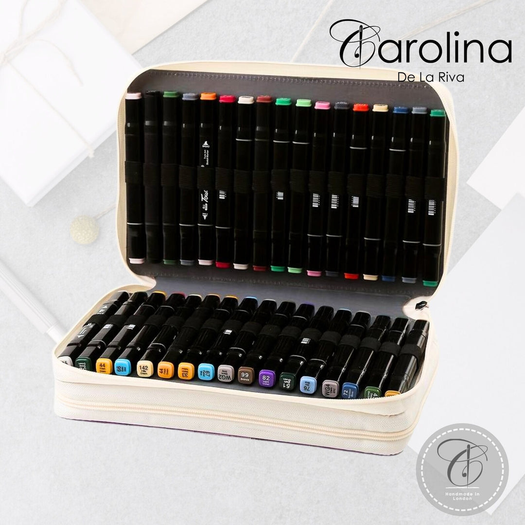 Personalised Portable Case Holder For Pens / Markers